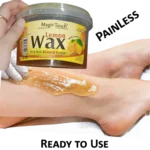 Magic Touch Lemon Wax Hair Removal – 500g cold wax jar for face and body