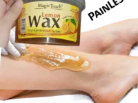 Magic Touch Lemon Wax Hair Removal – 500g cold wax jar for face and body