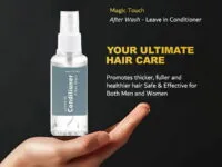 Magic Touch Leave-In Conditioner 50ml lightweight hair spray bottle
