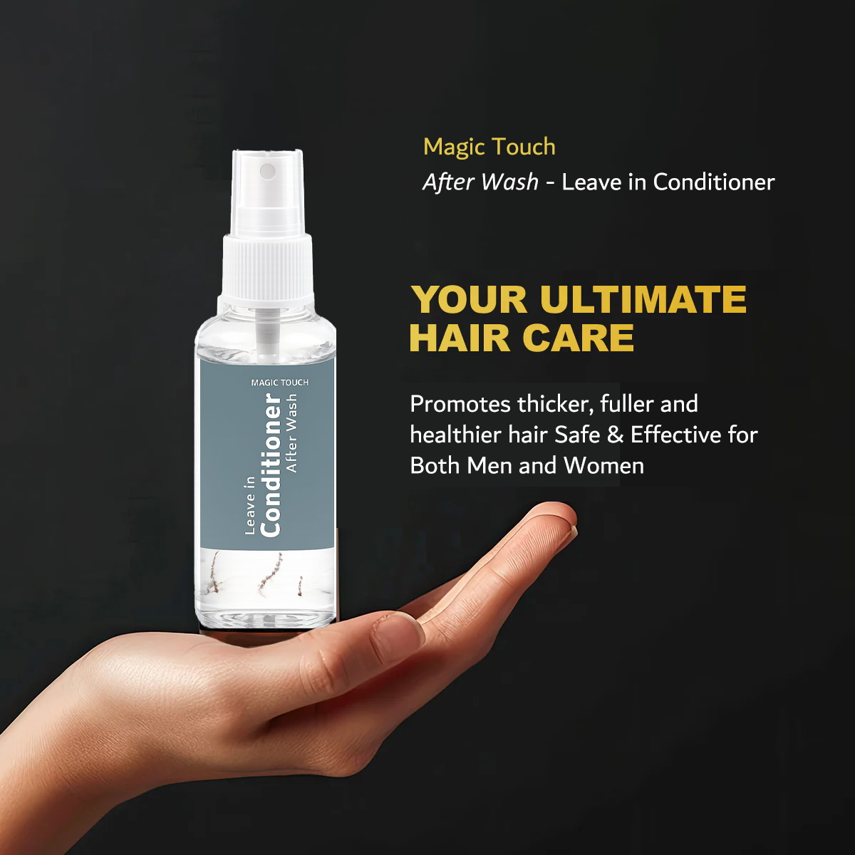 Magic Touch Leave-In Conditioner Spray 50ml Magic Touch Leave-In Conditioner 50ml lightweight hair spray bottle