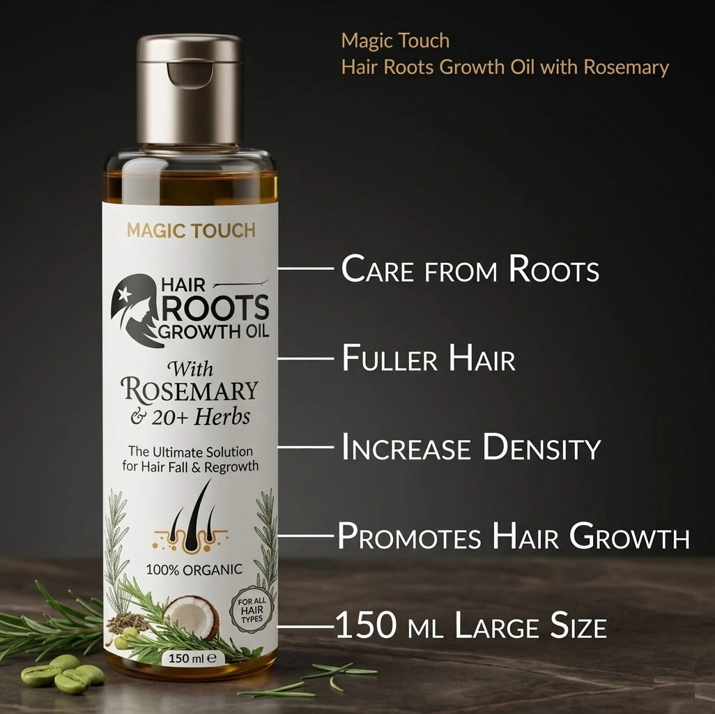magic-touch-rosemary-oil-main Magic Touch Rosemary Roots Growth Oil bottle for hair regrowth Pakistan