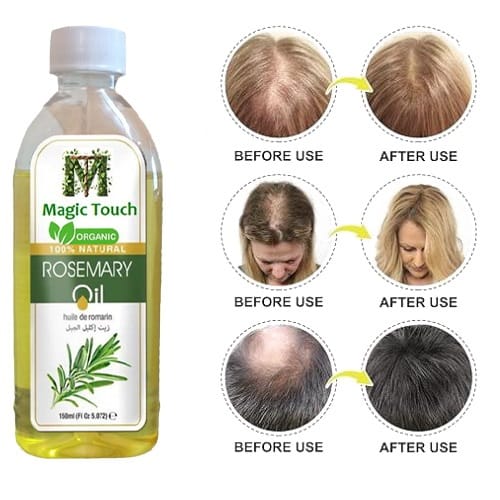Rosemary Oil 150ml – Magic Touch Magic Touch Rosemary Oil 150 ml Bottle